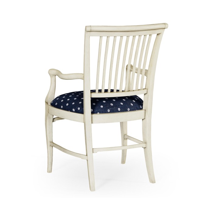 Kilkenny Country White Arm Chair