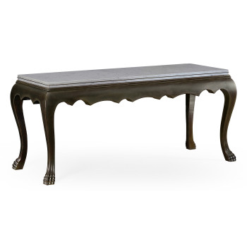 Eden Ebonised Distressed Oak Table