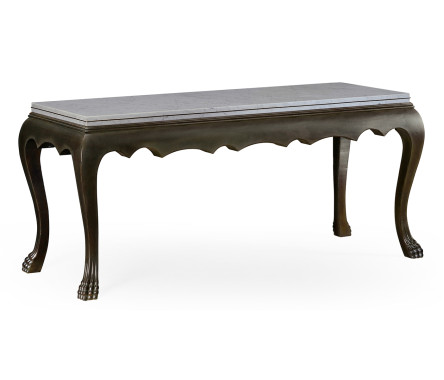 Eden Ebonised Distressed Oak Table