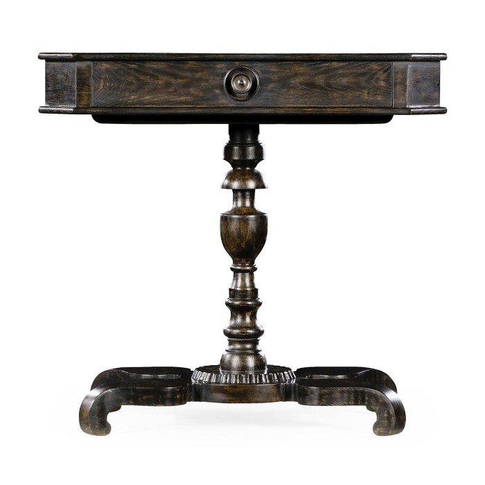 Yarne Charcoal Wash End Table