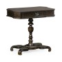 Yarne Charcoal Wash End Table