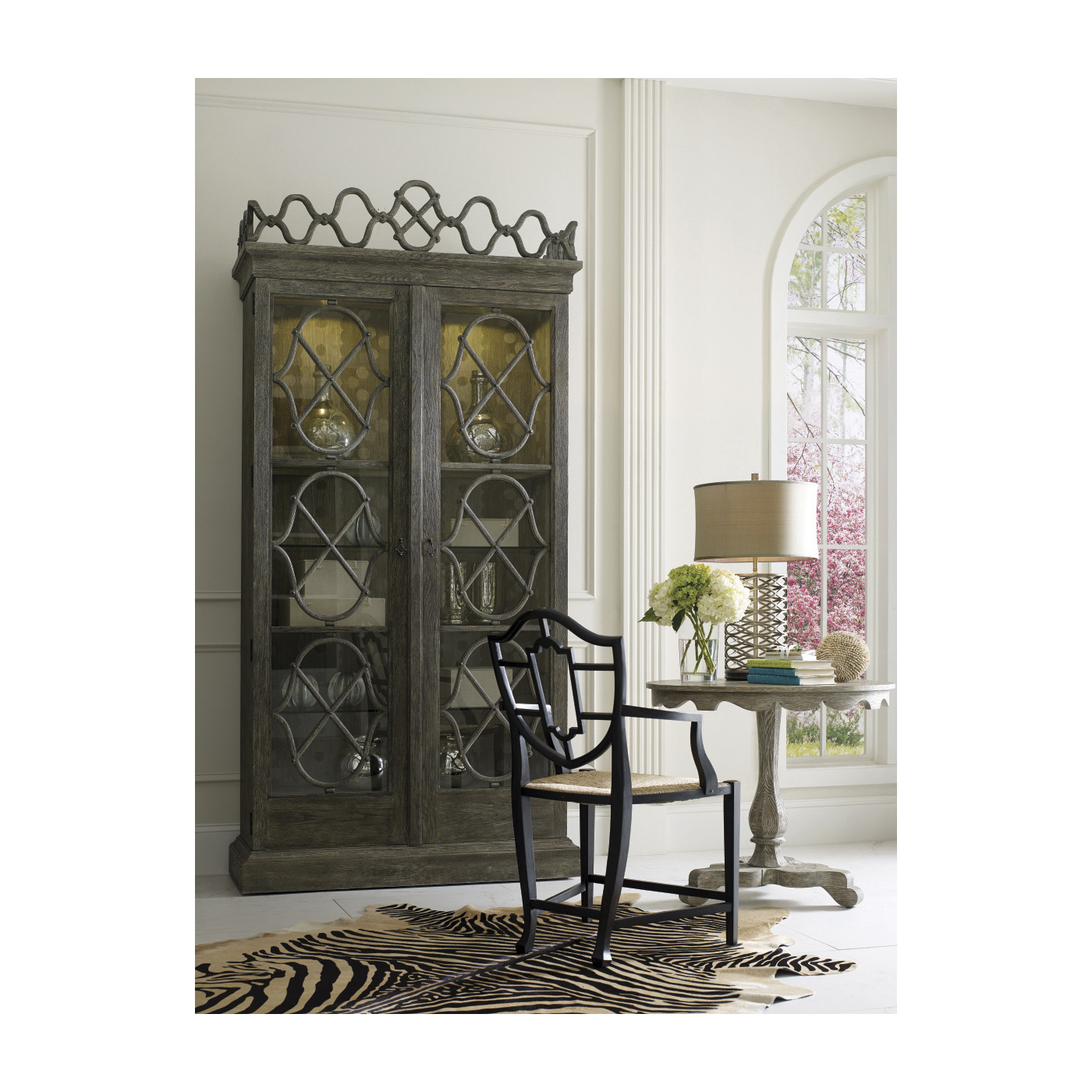 Overbury Grey Oak Table