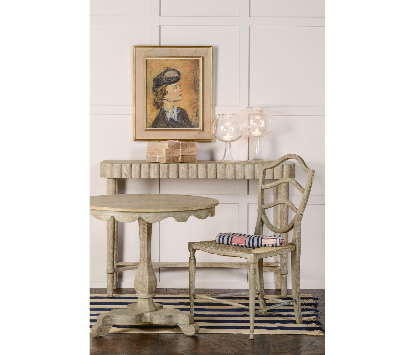 Allerdale Grey Oak Console