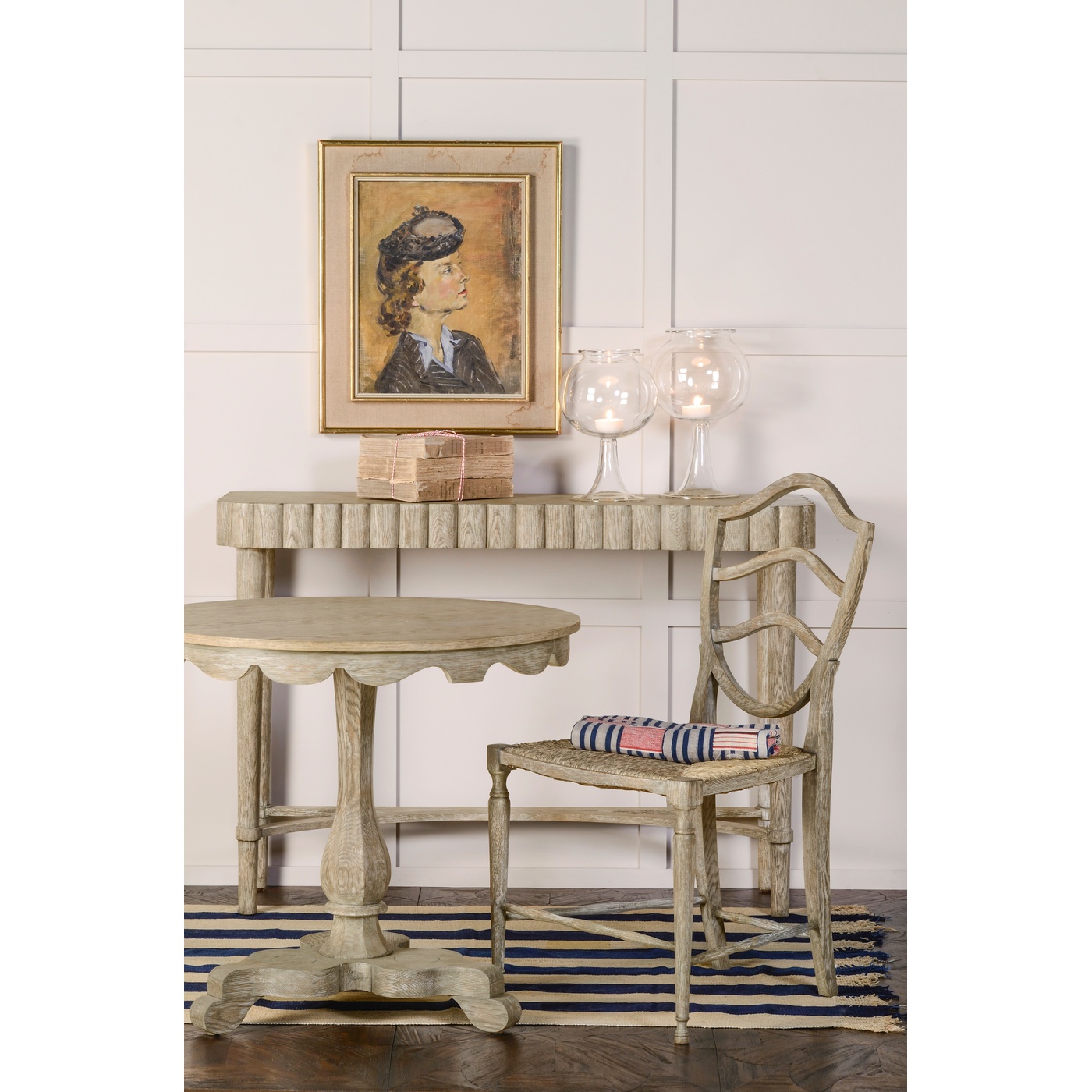 Allerdale Grey Oak Console