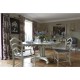 Longwood Round-to-Oval Grey Oak Dining Table 54