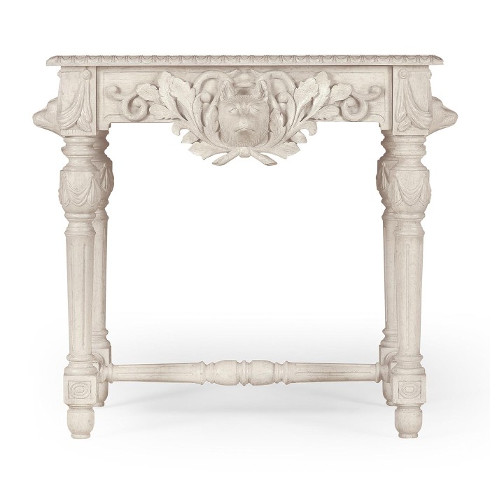 Godwyn Country White Oak Side Table