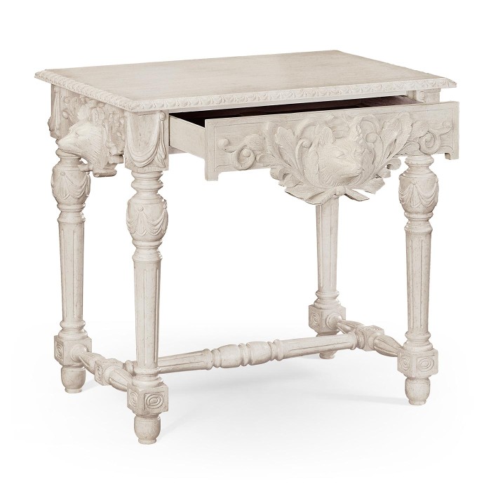 Godwyn Country White Oak Side Table