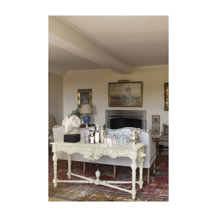 Godwyn Country White Oak Console
