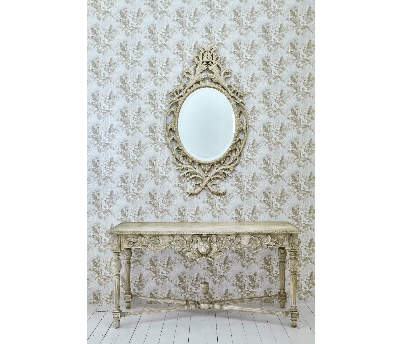 Godwyn Country White Oak Console