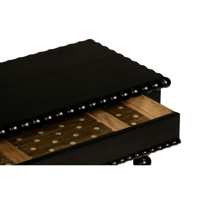 Strathraven Ebonised Side Table