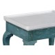 Hemsley table white marble