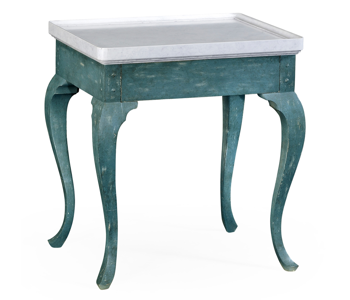 Hemsley table white marble