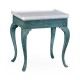 Hemsley table white marble