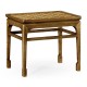 Leyburn Natural Acacia & Polka Dot Mini Table