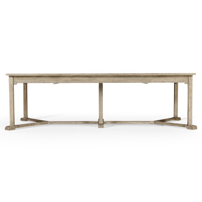 Hawford Grey Oak Dining Table 100