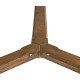 Hawford Kitchen Oak Dining Table 100