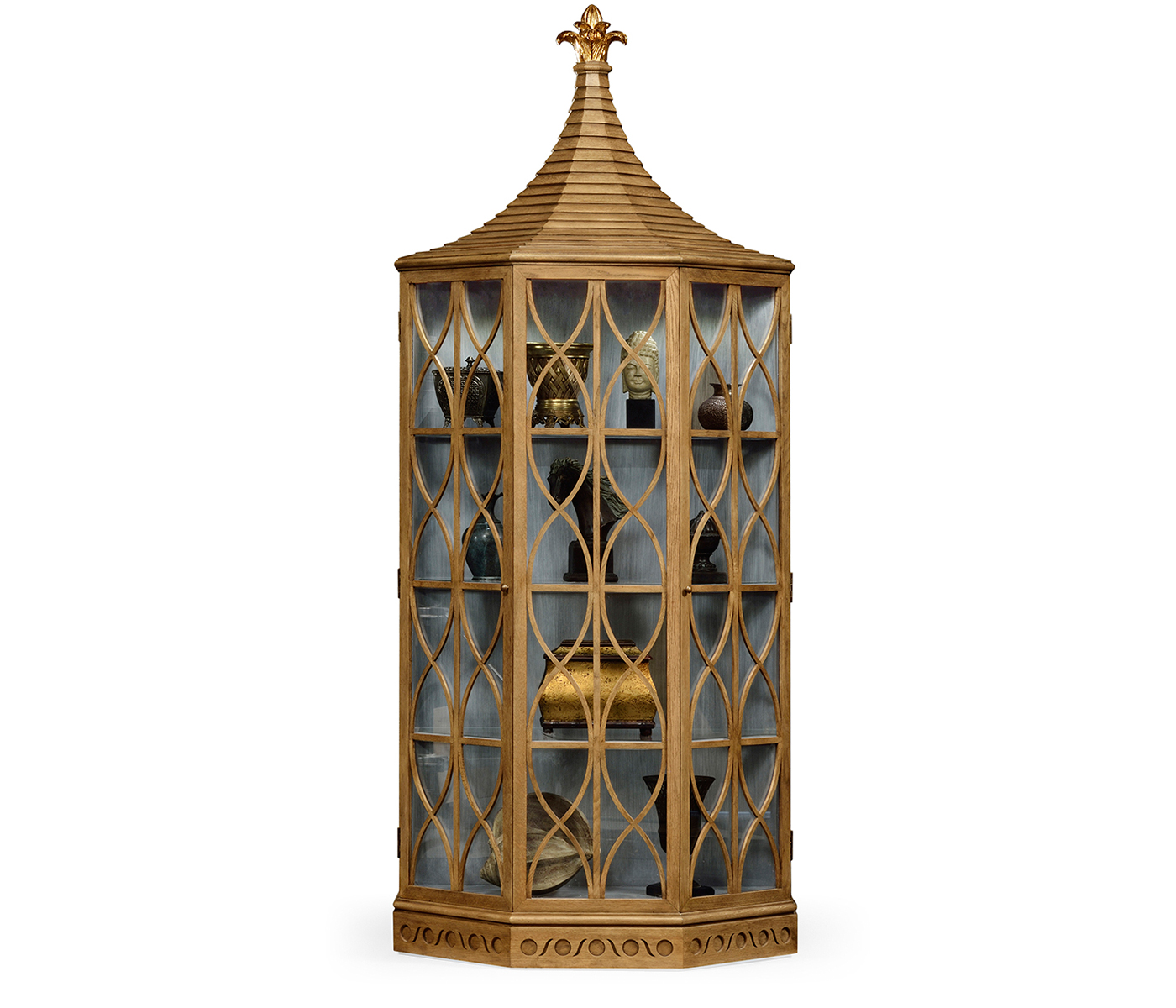 Daphne’s Washed Oak Cupboard