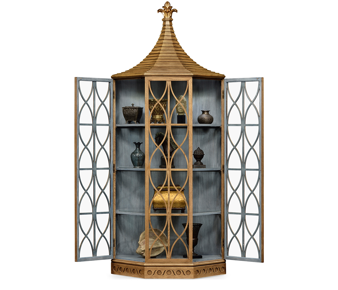 Daphne’s Washed Oak Cupboard