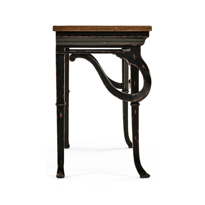 Heathcliff Dark Walnut Console
