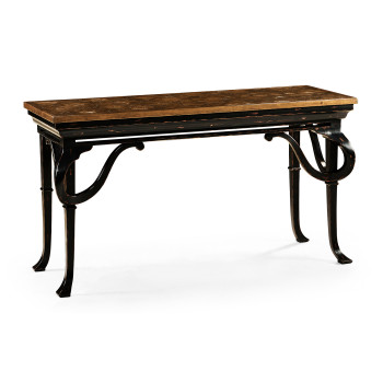 Heathcliff Dark Walnut Console