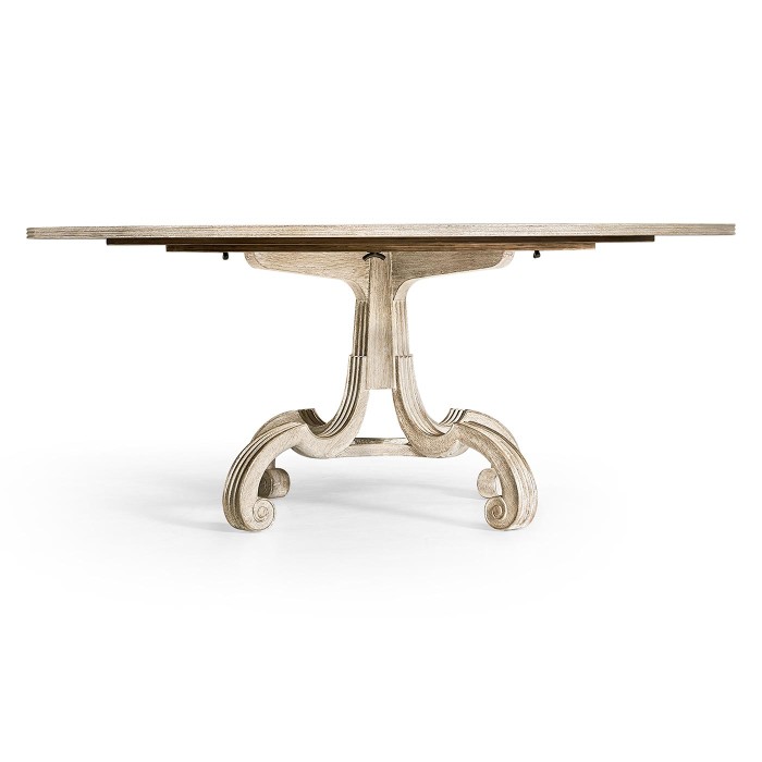 Lacock Venetian White Oak Dining Table 71
