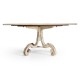 Lacock Venetian White Oak Dining Table 71