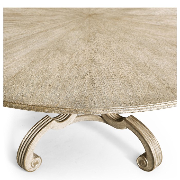 Lacock Venetian White Oak Dining Table 71