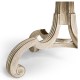 Lacock Venetian White Oak Dining Table 71