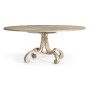 Lacock Venetian White Oak Dining Table 71