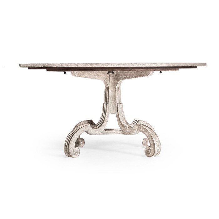 Lacock Venetian White Oak Dining Table 60