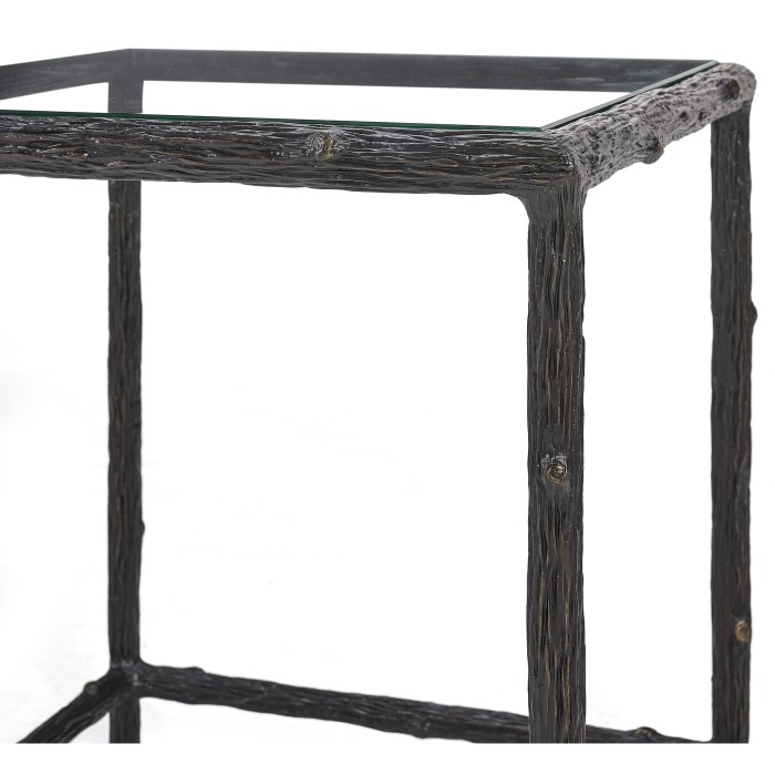 Keswick Antique Bronze End Table