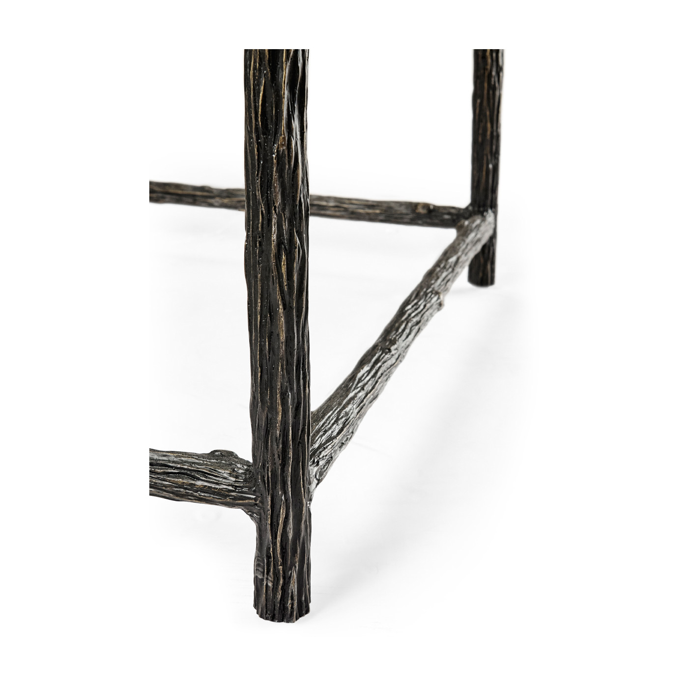 Keswick Antique Bronze End Table