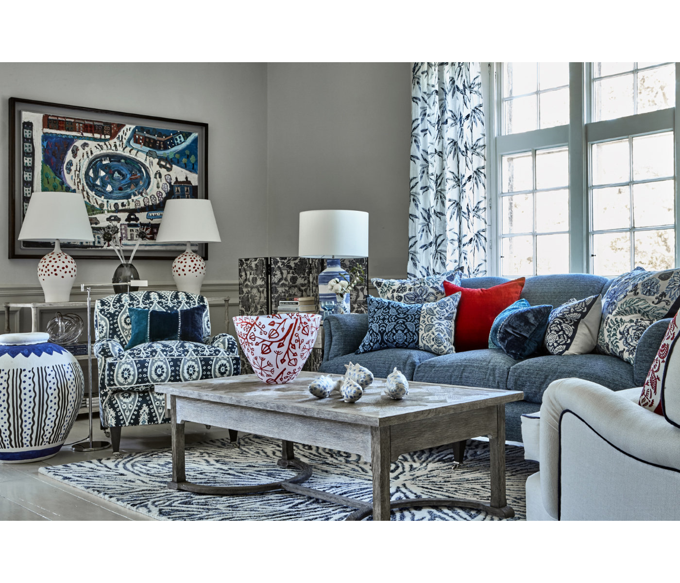 Biddulph Grey Oak Coffee Table