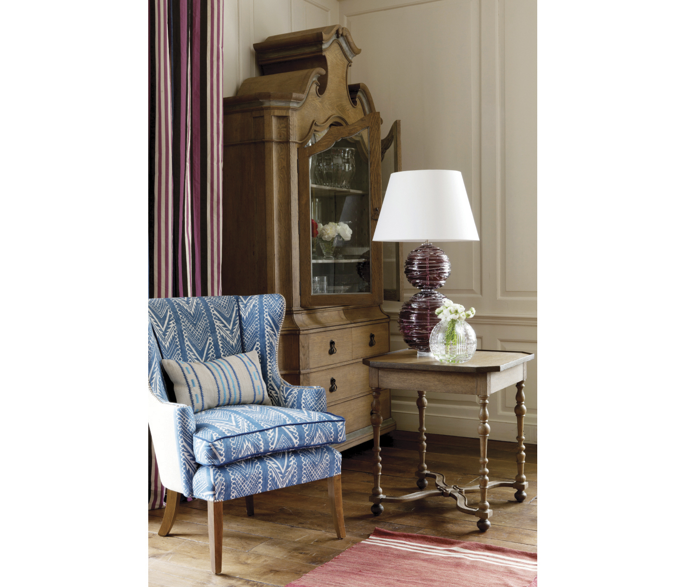 Ruthin Vintage Oak End Table