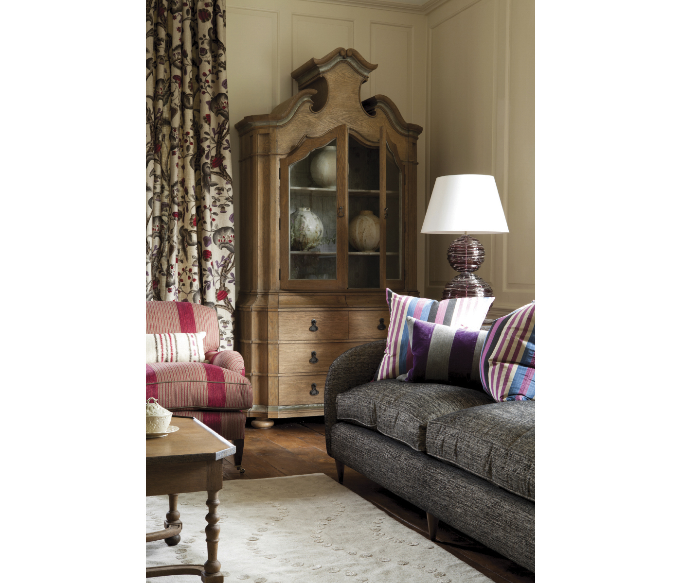 Ruthin Vintage Oak End Table