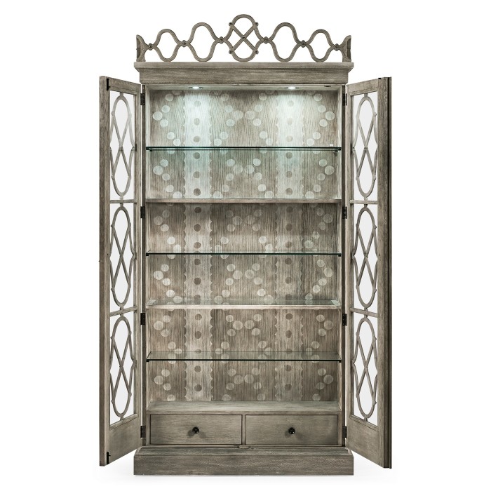 Bridgemere Charcoal Oak Cabinet