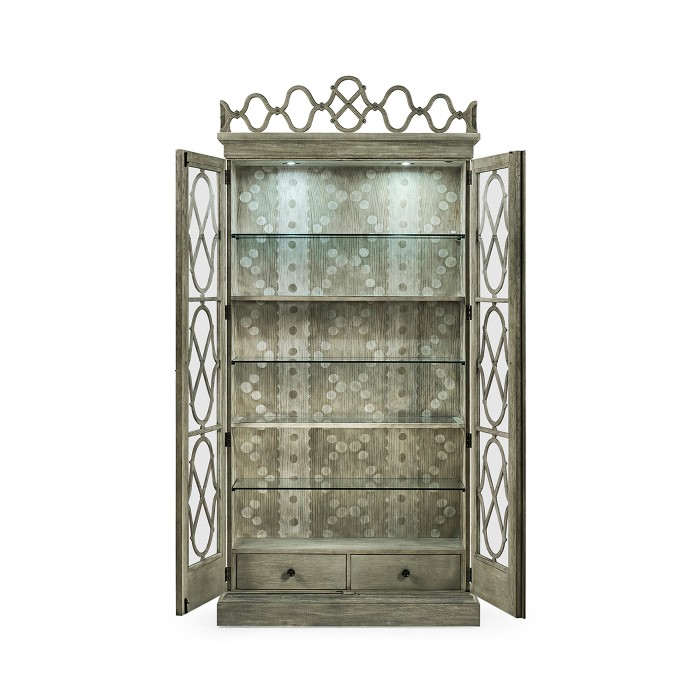 Bridgemere Charcoal Oak Cabinet
