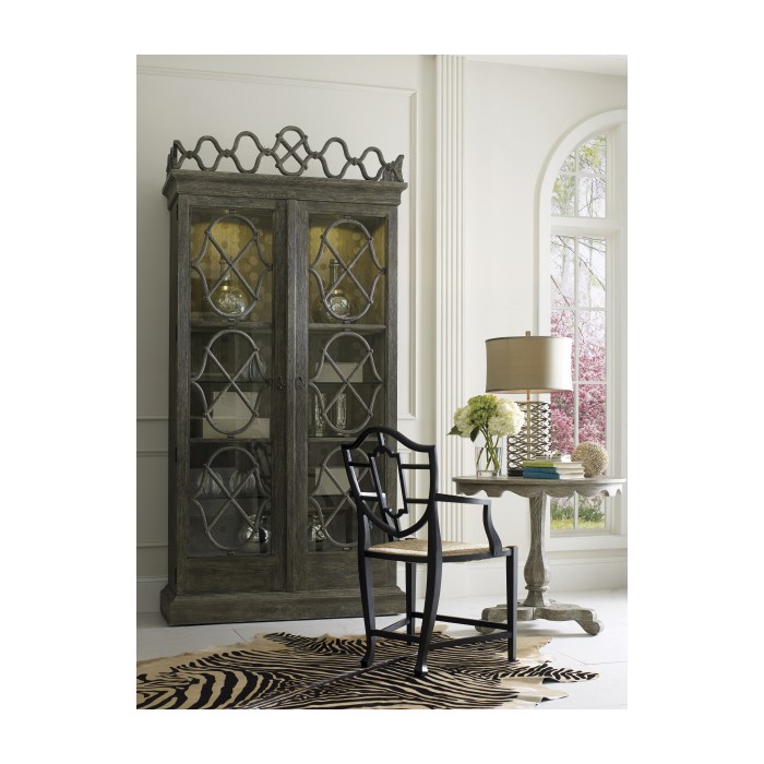 Bridgemere Charcoal Oak Cabinet