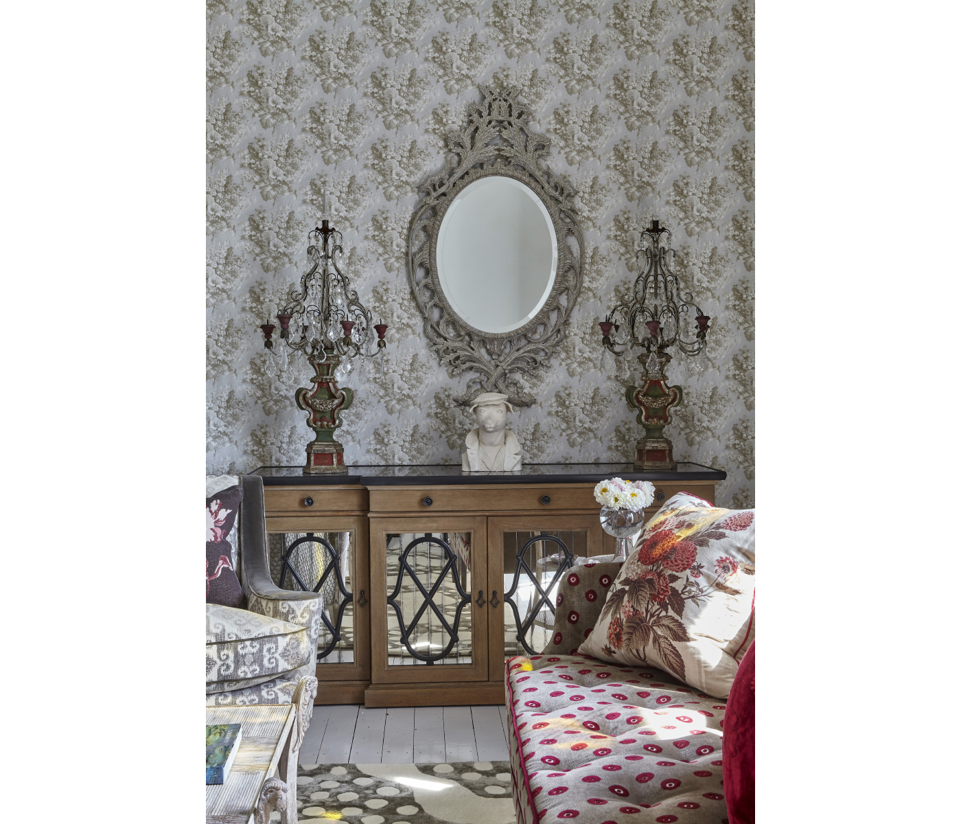 Chester Vintage Oak Buffet