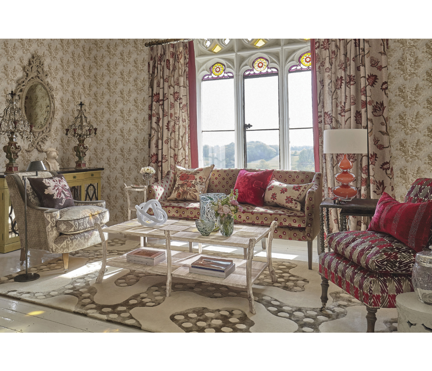 Chester Vintage Oak Buffet