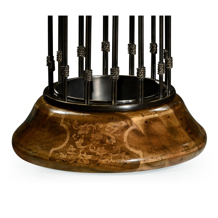 Rossett Antique Black Brass Stick Stand