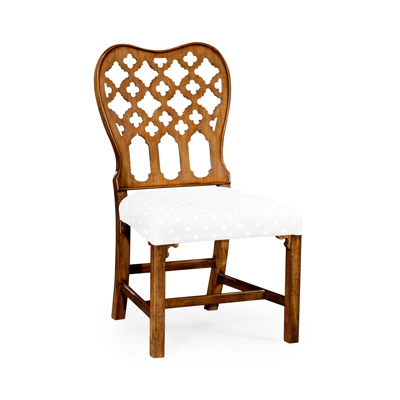 Kingsley Grey Fruitwood Side Chair