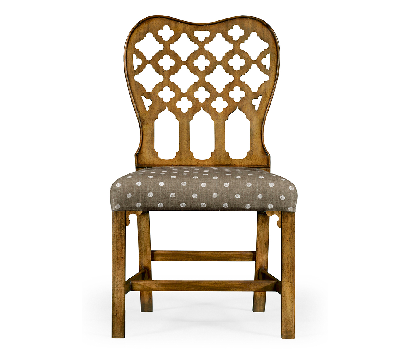 Kingsley Grey Fruitwood Side Chair
