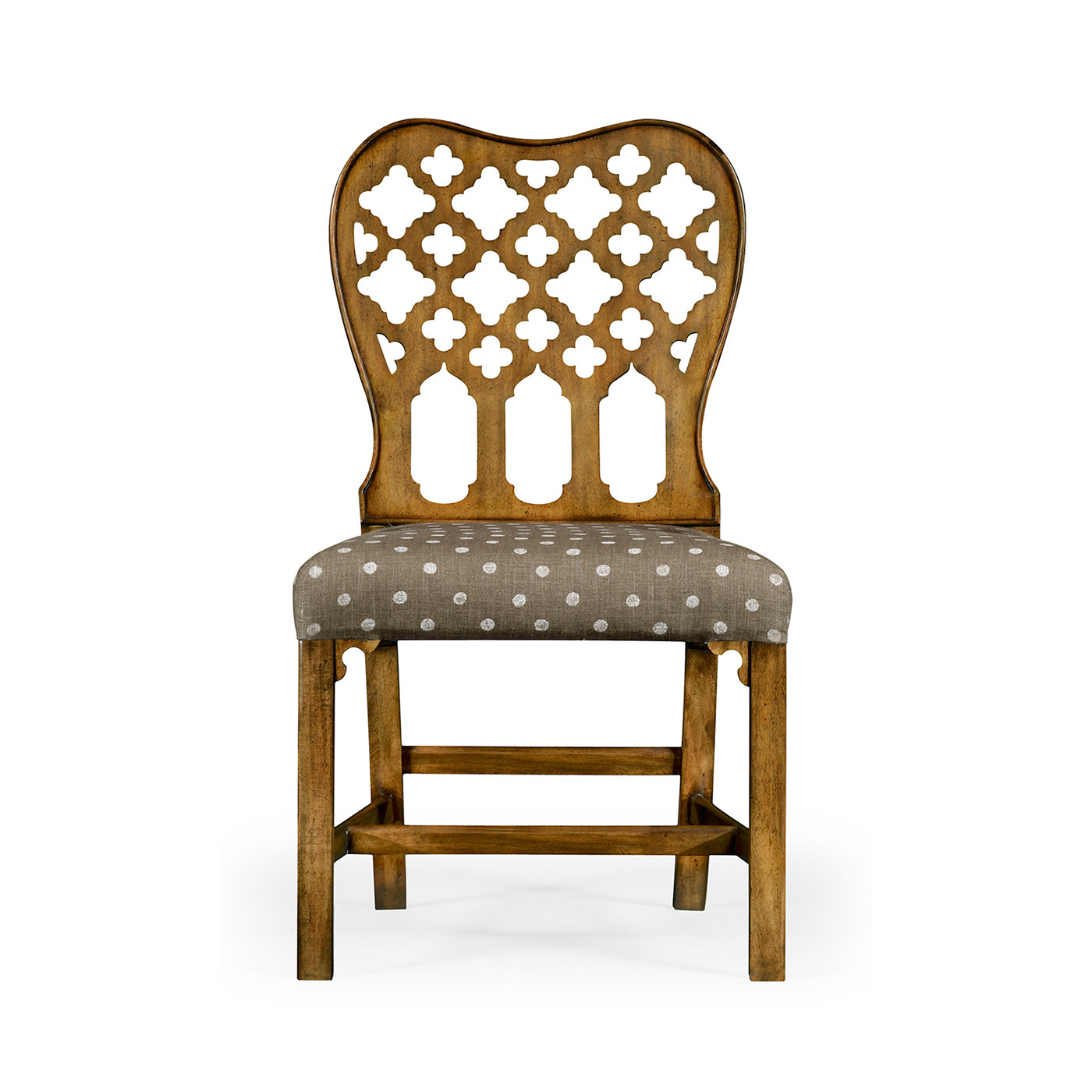 Kingsley Grey Fruitwood Side Chair