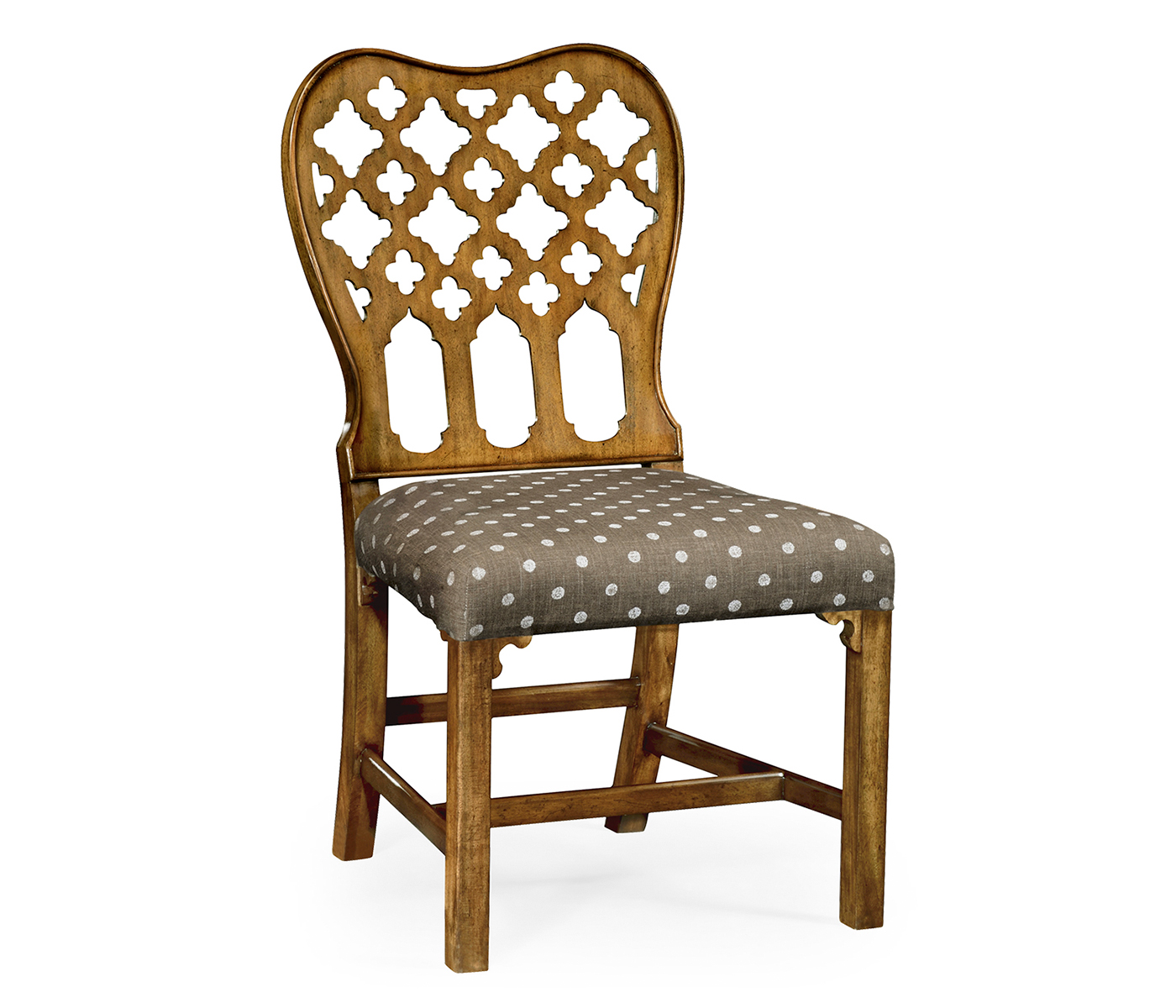Kingsley Grey Fruitwood Side Chair
