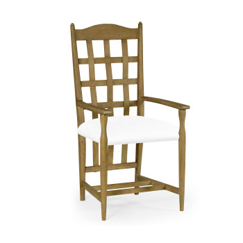 Tarvin Vintage Oak Arm Chair