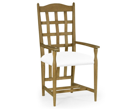 Tarvin Vintage Oak Arm Chair