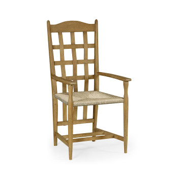 Tarvin Vintage Oak Arm Chair