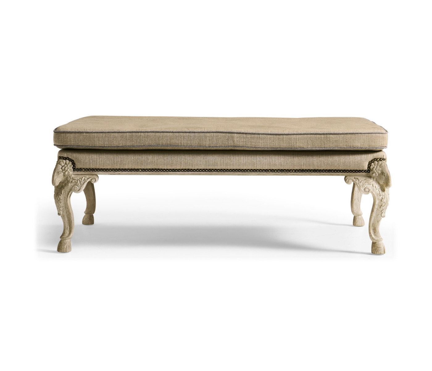 Small Tarporley Grey Oak Stool