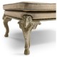 Small Tarporley Grey Oak Stool